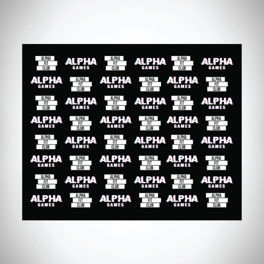 Alpha Games 8'x10' Step & Repeat Banner w/Frame